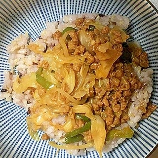 簡単☆大豆ミート丼